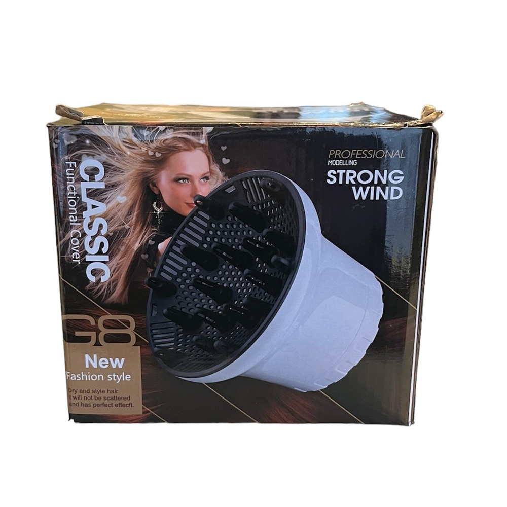 Hair Diffuser Functional Classic Cover G8 Professional Modelling Strong Wind - Picture 2 of 6